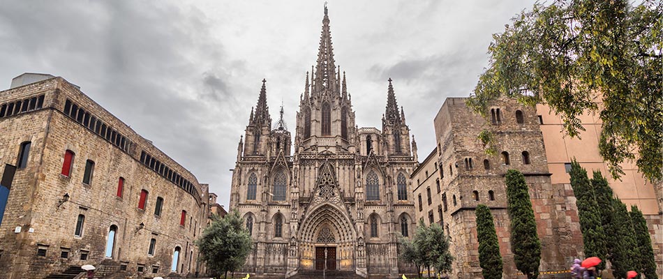 Fotografía de la Catedral de Barcelona
