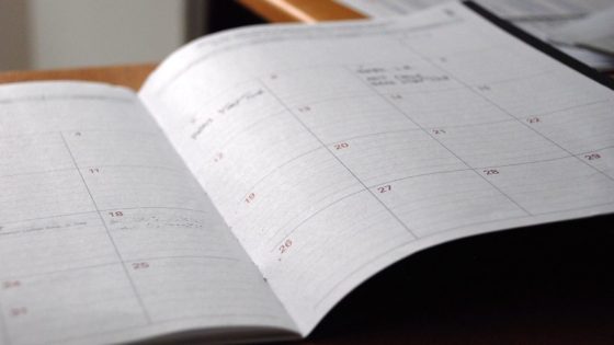Crear calendario editorial para tu blog